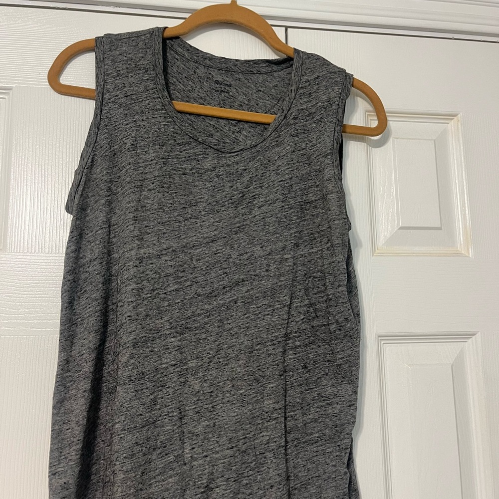 Gray Sleeveless Women's Top Madewell Size Small